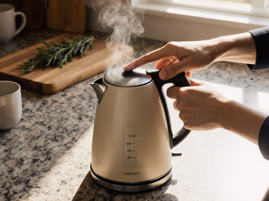 Visually Impaired Kettle Guide: Safe Pouring Without Sight