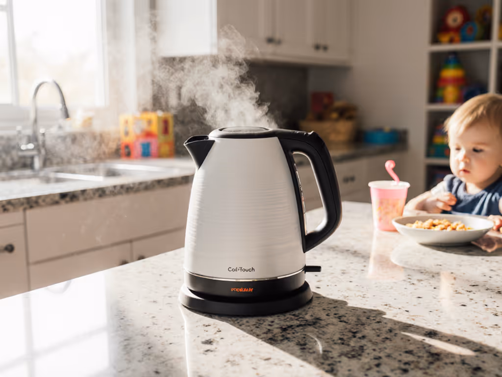 Childproof Kettles: Stop Scalds with Safe-Handle Tech