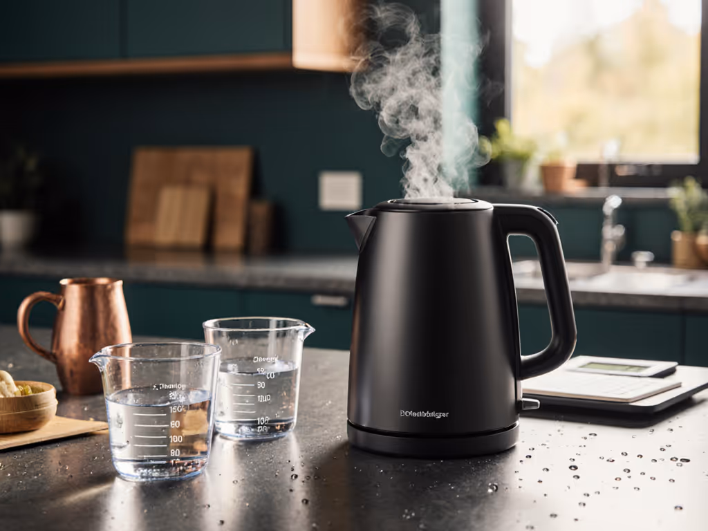 Electric Kettle Energy Waste: How Smart Water Use Cuts 30%