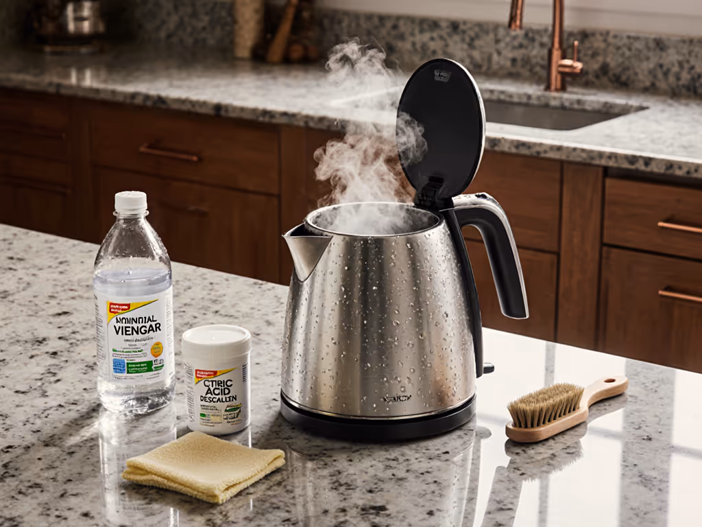 Electric Kettle Interior Care: Fix Leaks & Scale
